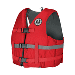 MUSTANG LIVERY FOAM VEST, M/L, RED