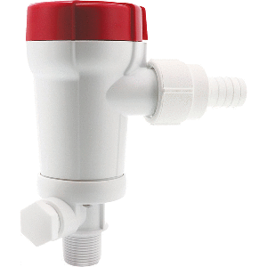 RULE 800 GPH LIVEWELL PUMP STRAIGHT SEACOCK INLET