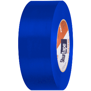 SHURTAPE UV-RESISTANT MARINE HEAT SHRINK TAPE, 48MM X 55M ROLL, STRAIGHT EDGE BLUE