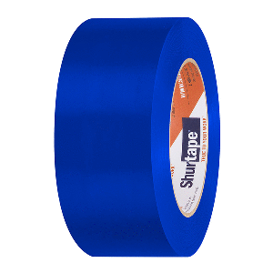 SHURTAPE UV-RESISTANT MARINE HULL PRESERVATION TAPE, 48MM, 33M ROLL, STRAIGHT EDGE BLUE