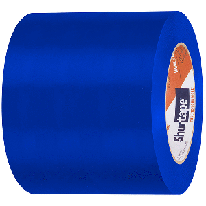SHURTAPE UV-RESISTANT MARINE HULL PRESERVATION TAPE, 96MM, 33M ROLL, STRAIGHT EDGE BLUE