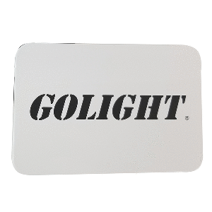 GOLIGHT SNAP-ON ROCKGUARD LENS COVER F/GT SERIES HALOGEN LIGHTS, WHITE
