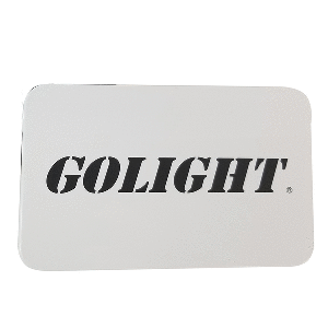 GOLIGHT SNAP-ON ROCKGUARD LENS COVER F/ST SERIES HALOGEN LIGHTS, WHITE