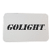 GOLIGHT SNAP-ON ROCKGUARD LENS COVER F/ST SERIES HALOGEN LIGHTS, WHITE
