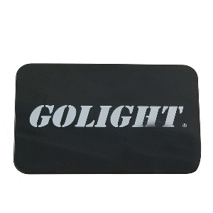 GOLIGHT SNAP-ON ROCKGUARD LENS COVER F/ST SERIES HALOGEN LIGHTS, BLACK