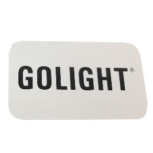 GOLIGHT SNAP-ON ROCKGUARD LENS COVER F/GT & ST SERIES LED LIGHTS, WHITE