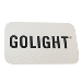 GOLIGHT SNAP-ON ROCKGUARD LENS COVER F/GT & ST SERIES LED LIGHTS, WHITE