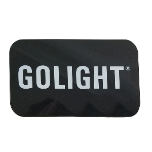 GOLIGHT SNAP-ON ROCKGUARD LENS COVER F/GT & ST SERIES LED LIGHTS, BLACK