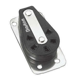 BARTON MARINE SIZE 3 45MM PLAIN BEARING PULLEY BLOCK CHEEK BLOCK