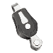 BARTON MARINE SIZE 0 20MM PLAIN BEARING PULLEY BLOCK SINGLE FIXED EYE & BECKET