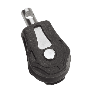BARTON MARINE SIZE 0 20MM PLAIN BEARING PULLEY BLOCK SINGLE SWIVEL W/O SHACKLE