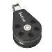 BARTON MARINE SIZE 3 45MM PLAIN BEARING PULLEY BLOCK SINGLE WITH FIXED EYE