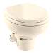 DOMETIC MASTERFLUSH 7160 BONE ELECTRIC MACERATING TOILET W/ORBIT BASE, RAW WATER, 12V