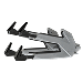 PTM WATERSPORTS EDGEFORCE BOARD RACK PAIR, ELECTROBRITE SILVER