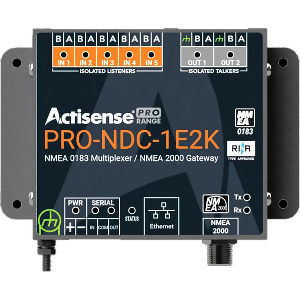 ACTISENSE PRO NMEA 0183 MULTIPLEXER/NMEA 2000 GATEWAY