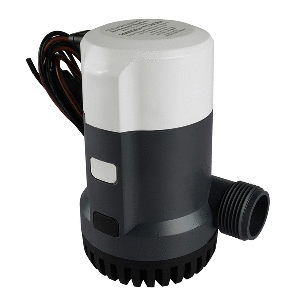 COMMODORE 2000 GPH NON-AUTOMATIC BILGE PUMP, 24V