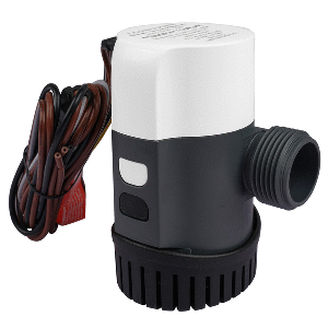 COMMODORE 2000 GPH AUTOMATIC AMP SENSOR BILGE PUMP, 24V