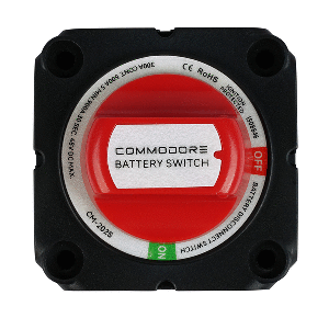 COMMODORE ON/OFF BATTERY DISCONNECT SWITCH