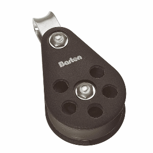 BARTON SIZE 5 54MM PLAIN BEARING PULLEY BLOCK SINGLE BLOCK FIXED EYE