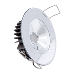 LUMITEC ILLUSION FLUSH MOUNT LED DOWN LIGHT, WHITE, NON-DIMMING, WHITE HOUSING, MIRRORED HOUSING
