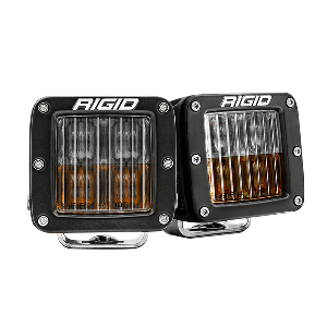RIGID INDUSTRIES D-SERIES LED SAE FOG BEAM, YELLOW/WHITE, SET OF 2