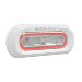 BLACK OAK LOW PRO MARINE SPREADER LIGHT, FLUSH MOUNT, WHITE HOUSING, RED LED