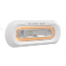 BLACK OAK LOW PRO MARINE SPREADER LIGHT, FLUSH MOUNT, WHITE HOUSING, AMBER LED