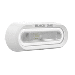 BLACK OAK LOW PRO OFF ROAD SPREADER LIGHT, BRACKET MOUNT, WHITE HOUSING, WHITE LED