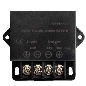 FIREBOY-XINTEX VOLTAGE REDUCER 24VDC INPUT, SUPPLIES 12VDC 0.5A MAX