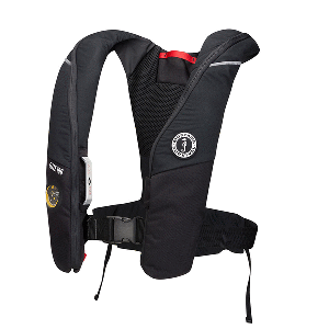 MUSTANG ELITE 190 OFFSHORE INFLATABLE PFD, BLACK