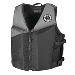 MUSTANG YOUNG ADULT REV FOAM VEST, GREY/LIGHT GREY/FLUORESCENT YELLOW, UNIVERSAL