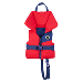 MUSTANG LIL' LEGENDS CHILD FOAM VEST, RED/NAVY