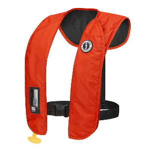 MUSTANG MIT 100 INFLATABLE PFD, ORANGE/BLACK