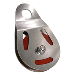 BARTON TUFNOL SNATCH BLOCK F/WIRE & FIBREOPTIC CABLES