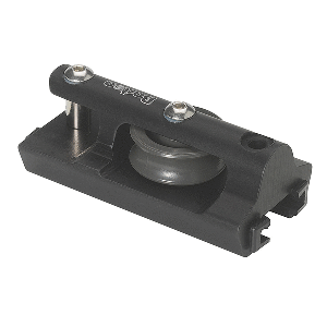BARTON 25MM END STOP GENOA CAR TRACK, BLACK
