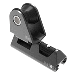 BARTON 32MM PIN GENOA CAR TRACK PIN STOP STANDARD DUTY, BLACK