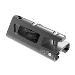 BARTON 32MM END STOP & BECKET GENOA CAR TRACK, BLACK