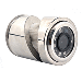 IRIS 3MP COMPACT 316L STAINLESS STEEL THRU-HULL/PANEL IP CAMERA, 1.8MM LENS