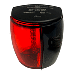 HELLA MARINE NAVILED PRO PORT NAVIGATION LAMP, BLACK, 3NM