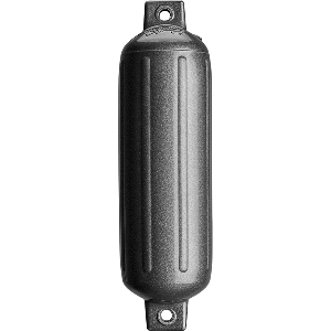 POLYFORM G-4 TWIN EYE FENDER 6.5" X 22", METALLIC GRAPHITE