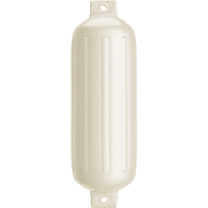 POLYFORM G-5 TWIN EYE FENDER 8.8" X 26.8", METALLIC WHITE