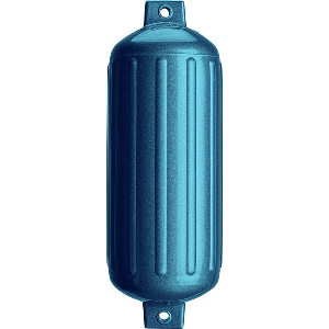 POLYFORM G-6 TWIN EYE FENDER 11" X 30", METALLIC BLUE