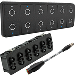 MARETRON CKM12 KEYPAD W/CKM TO NMEA 2000 ADAPTER CABLE, 0.2M