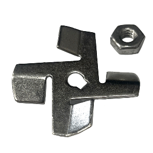JABSCO 4-BLADE CHOPPER KIT W/LOCK NUT F/18590 SERIES MACERATOR PUMPS