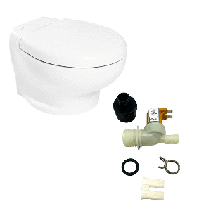 THETFORD NANO TOUCH COMPACT TOILET FRESHWATER KIT, 24V