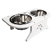 DEEP BLUE MARINE SMALL STARBOARD DOG DISH W/BOWLS, 5-1/2