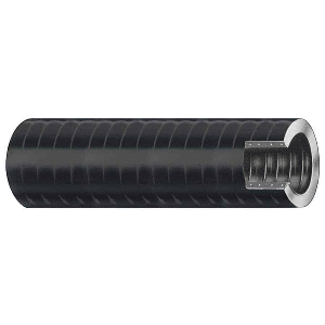TRIDENT MARINE 1-1/4" X 50' BOX VAC XHD BILGE & LIVE WELL HOSE BLACK, SOFT PLASTICIZER WALL