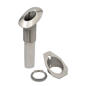 CE SMITH SCREWLESS FLUSH MOUNT ROD HOLDER, 30 DEGREE, BLACK LINER, NO LOGO