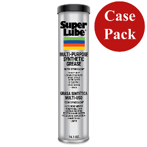 SUPER LUBE MULTI-PURPOSE SYNTHETIC GREASE W/SYNCOLON, 14.1OZ CARTRIDGE *CASE OF 12