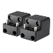 PTM WATERSPORTS BOARD RACK MOUNT, 4 BOLT, BLACK, PAIR